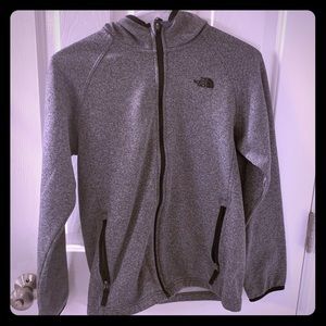 North face large Boys (14-16) zip up jacket